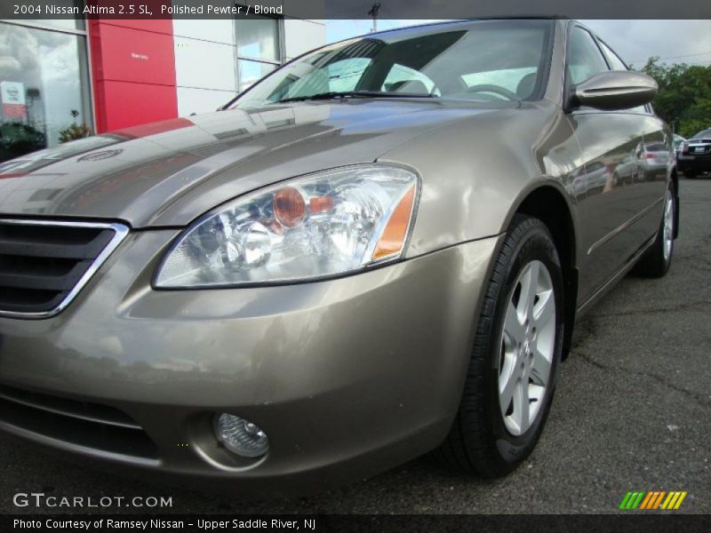 Polished Pewter / Blond 2004 Nissan Altima 2.5 SL
