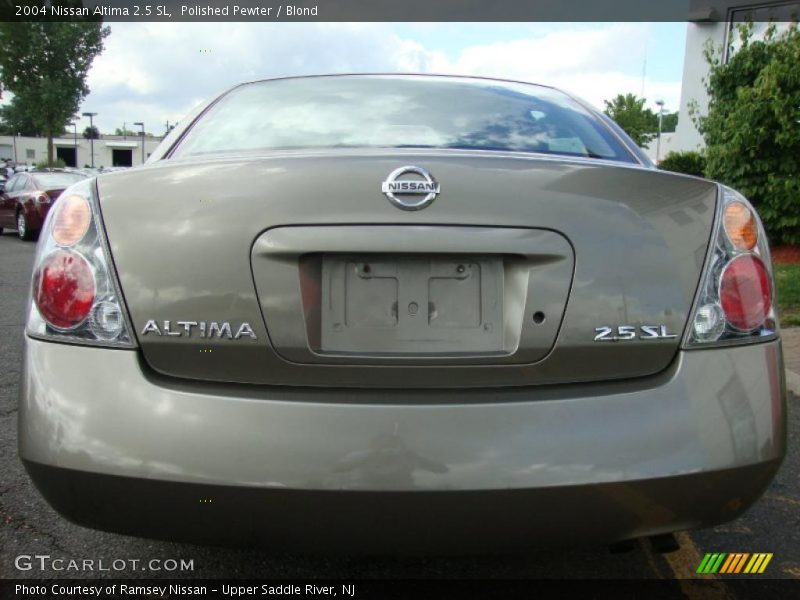 Polished Pewter / Blond 2004 Nissan Altima 2.5 SL