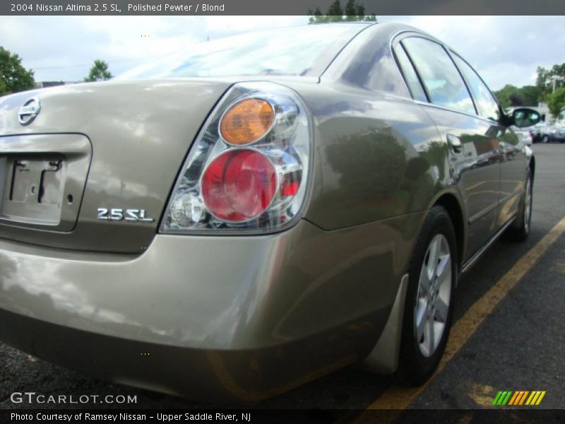 Polished Pewter / Blond 2004 Nissan Altima 2.5 SL