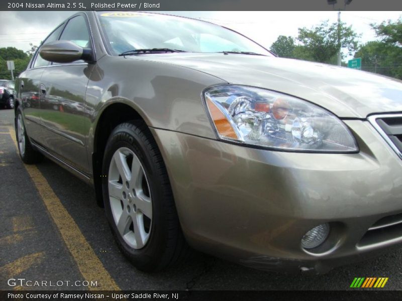 Polished Pewter / Blond 2004 Nissan Altima 2.5 SL