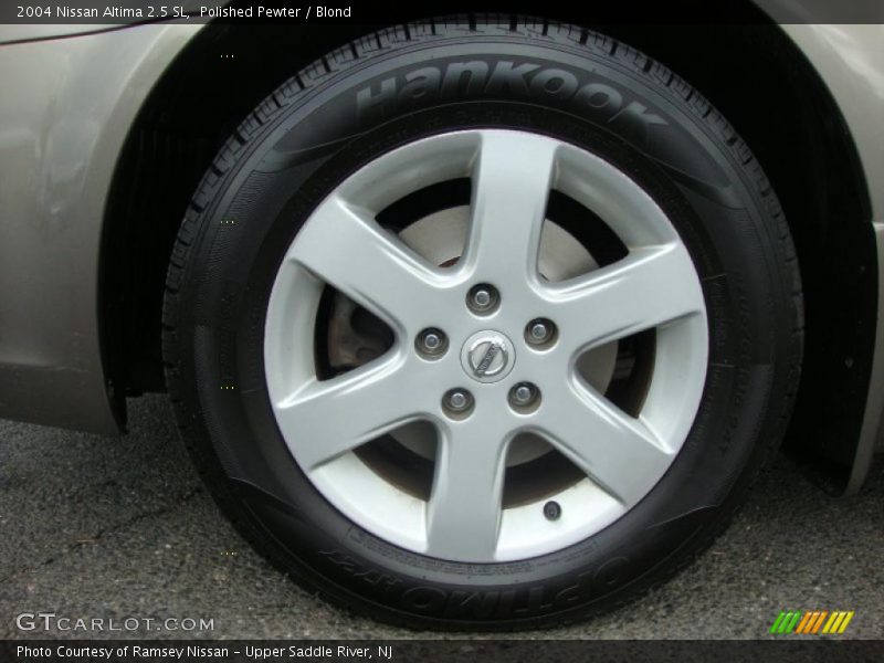 Polished Pewter / Blond 2004 Nissan Altima 2.5 SL