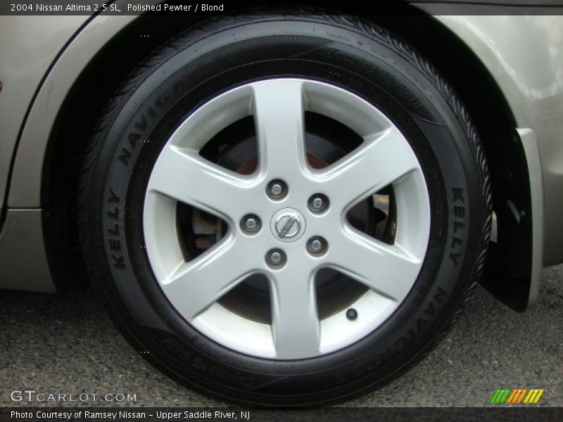 Polished Pewter / Blond 2004 Nissan Altima 2.5 SL