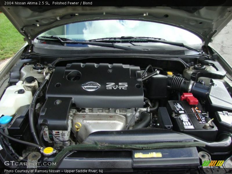 Polished Pewter / Blond 2004 Nissan Altima 2.5 SL