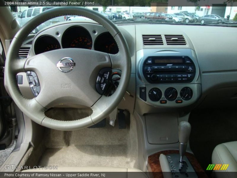Polished Pewter / Blond 2004 Nissan Altima 2.5 SL