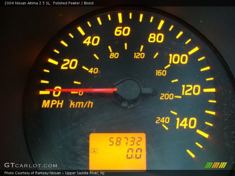 Polished Pewter / Blond 2004 Nissan Altima 2.5 SL