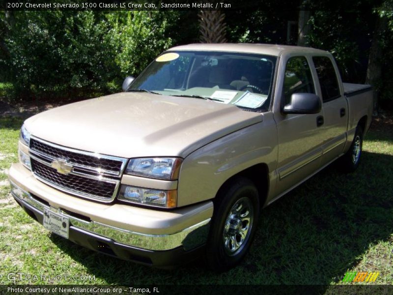 Sandstone Metallic / Tan 2007 Chevrolet Silverado 1500 Classic LS Crew Cab