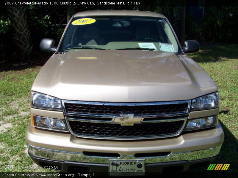 Sandstone Metallic / Tan 2007 Chevrolet Silverado 1500 Classic LS Crew Cab