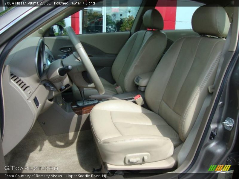 Polished Pewter / Blond 2004 Nissan Altima 2.5 SL