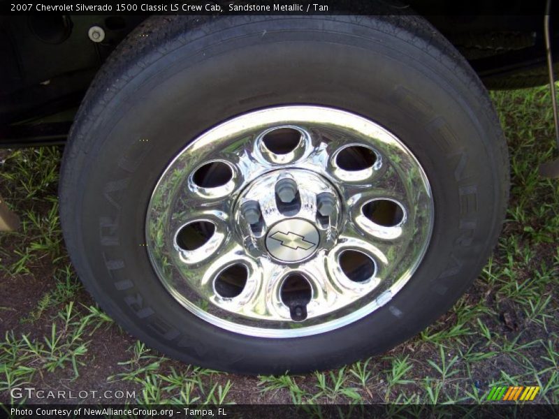 Sandstone Metallic / Tan 2007 Chevrolet Silverado 1500 Classic LS Crew Cab