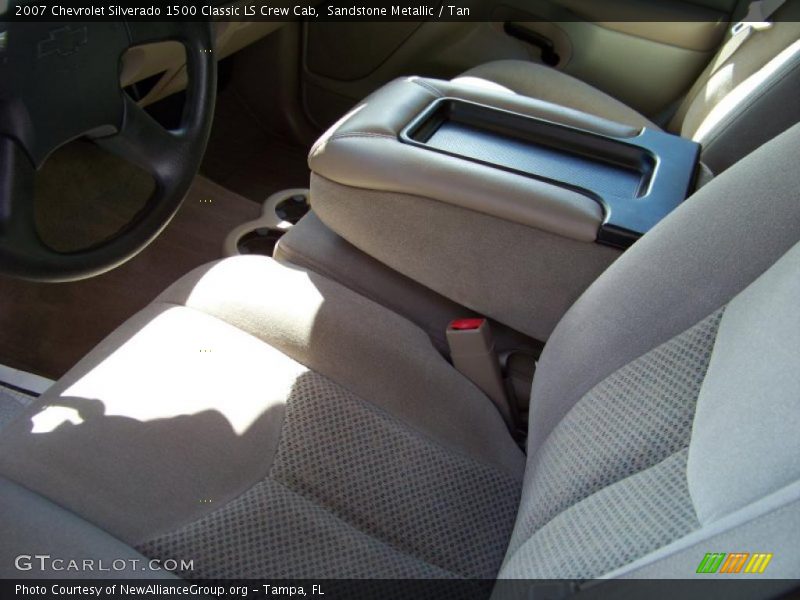 Sandstone Metallic / Tan 2007 Chevrolet Silverado 1500 Classic LS Crew Cab