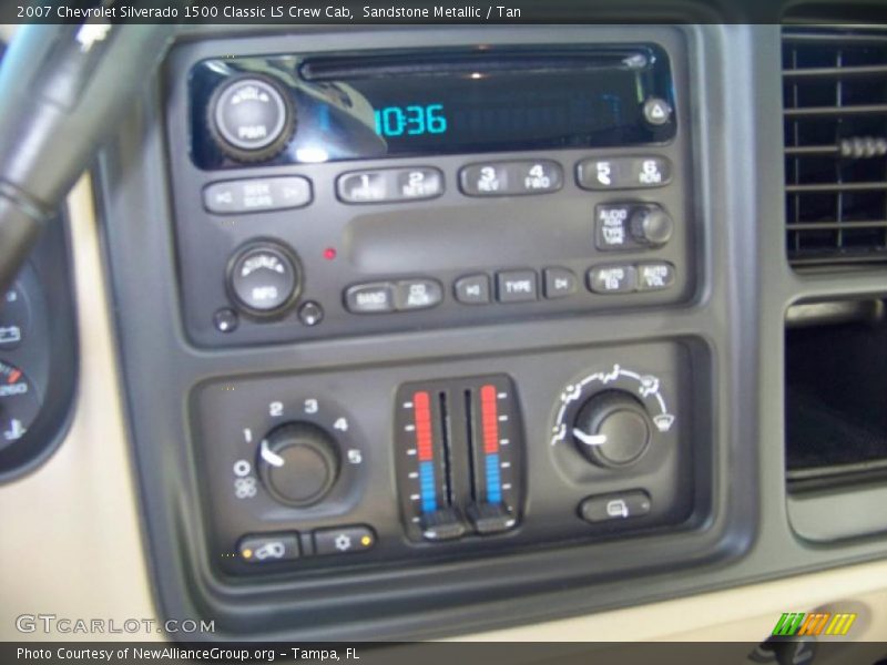Sandstone Metallic / Tan 2007 Chevrolet Silverado 1500 Classic LS Crew Cab