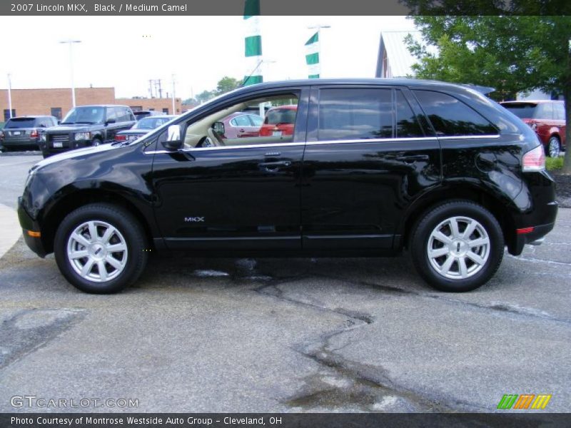 Black / Medium Camel 2007 Lincoln MKX