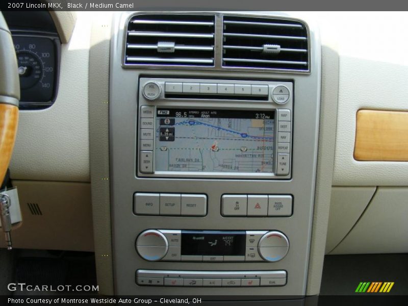 Black / Medium Camel 2007 Lincoln MKX