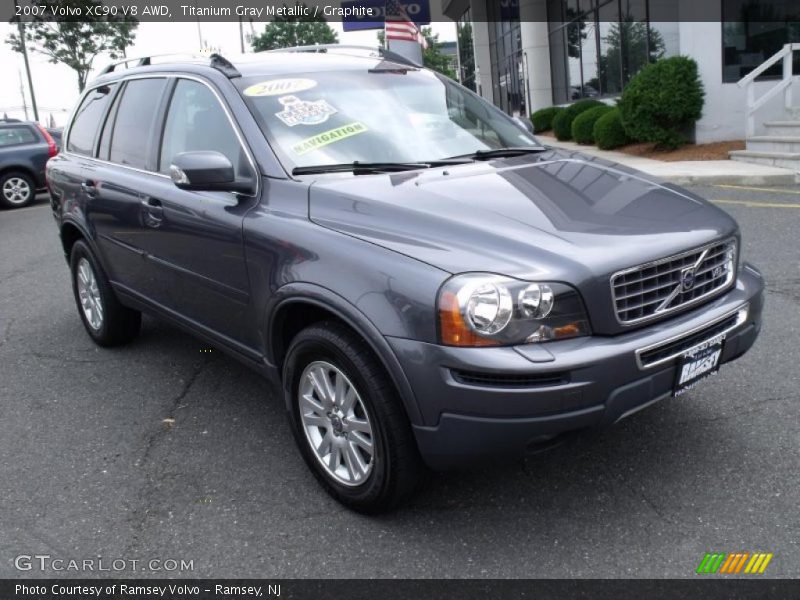 Titanium Gray Metallic / Graphite 2007 Volvo XC90 V8 AWD