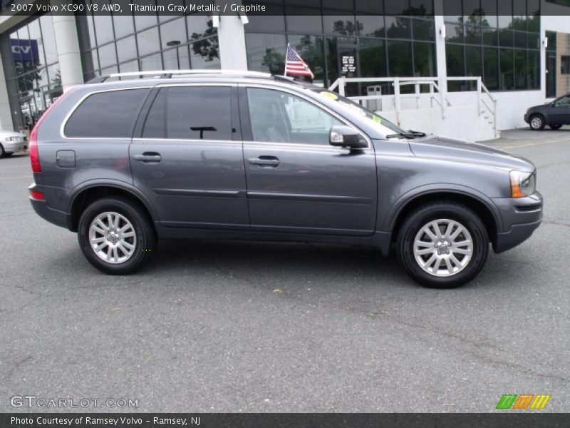 Titanium Gray Metallic / Graphite 2007 Volvo XC90 V8 AWD
