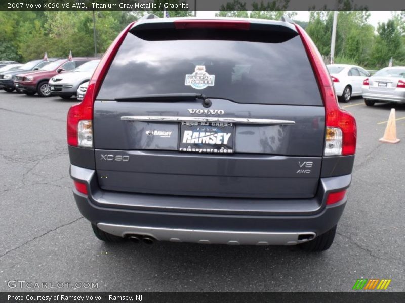 Titanium Gray Metallic / Graphite 2007 Volvo XC90 V8 AWD