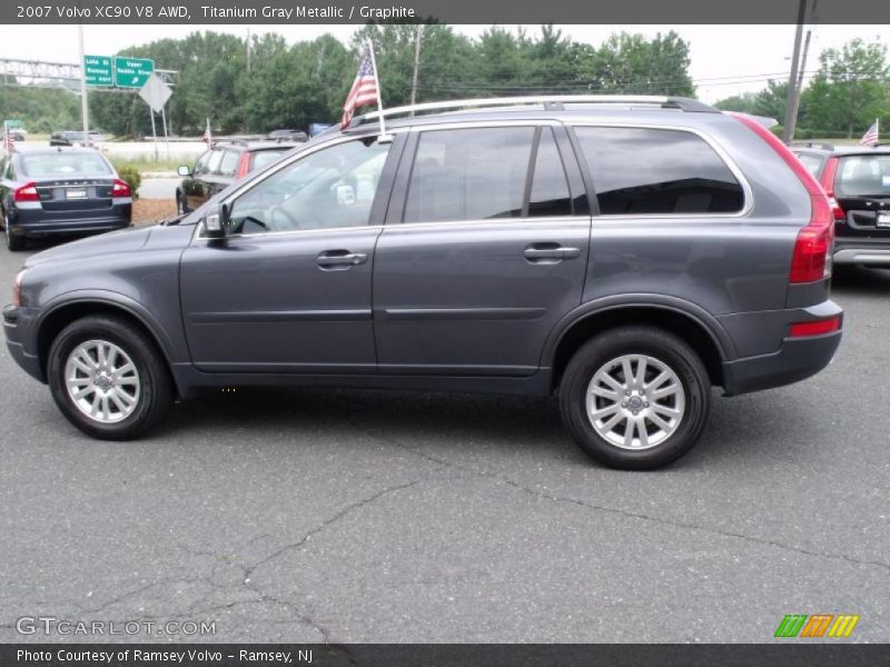 Titanium Gray Metallic / Graphite 2007 Volvo XC90 V8 AWD