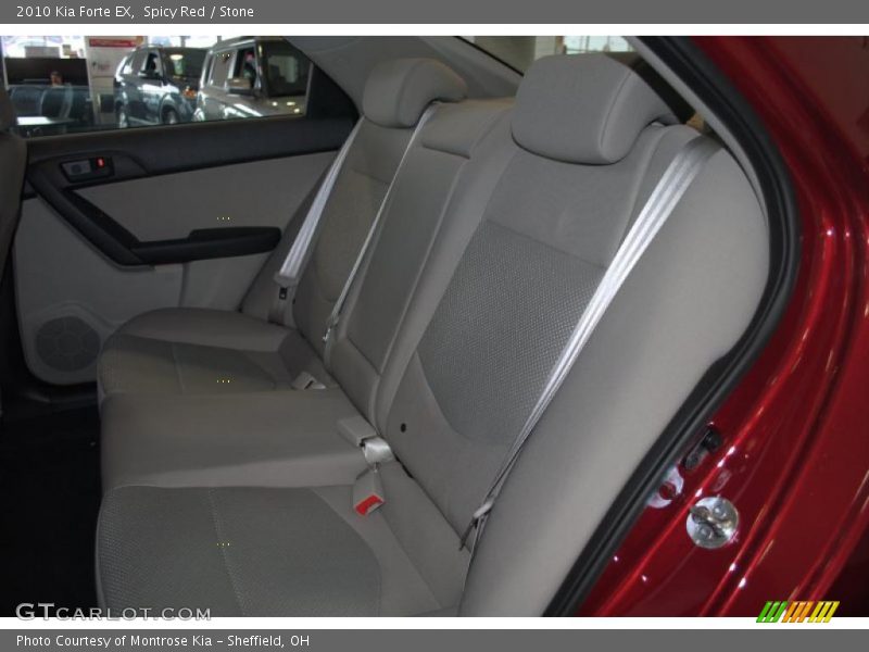 Spicy Red / Stone 2010 Kia Forte EX