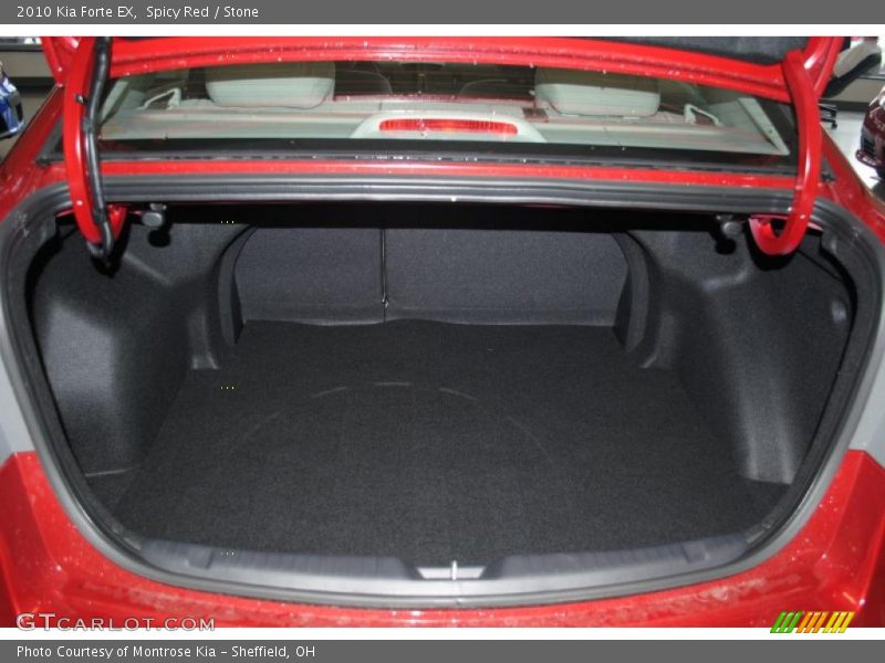 Spicy Red / Stone 2010 Kia Forte EX