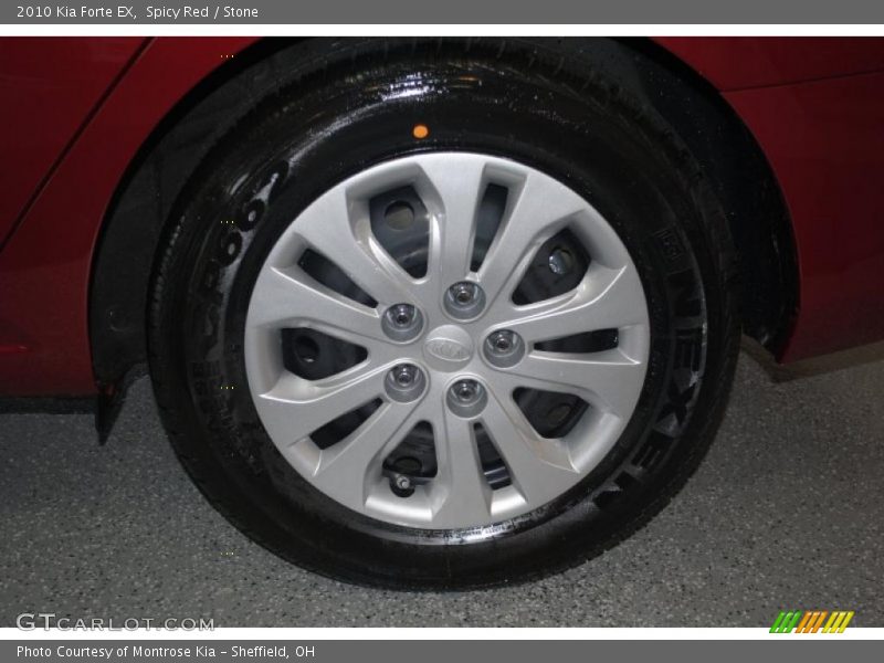 Spicy Red / Stone 2010 Kia Forte EX
