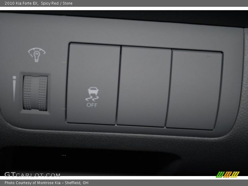 Spicy Red / Stone 2010 Kia Forte EX