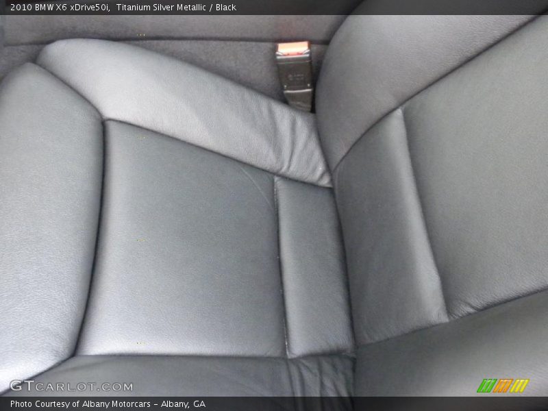 Titanium Silver Metallic / Black 2010 BMW X6 xDrive50i