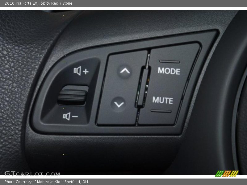 Spicy Red / Stone 2010 Kia Forte EX