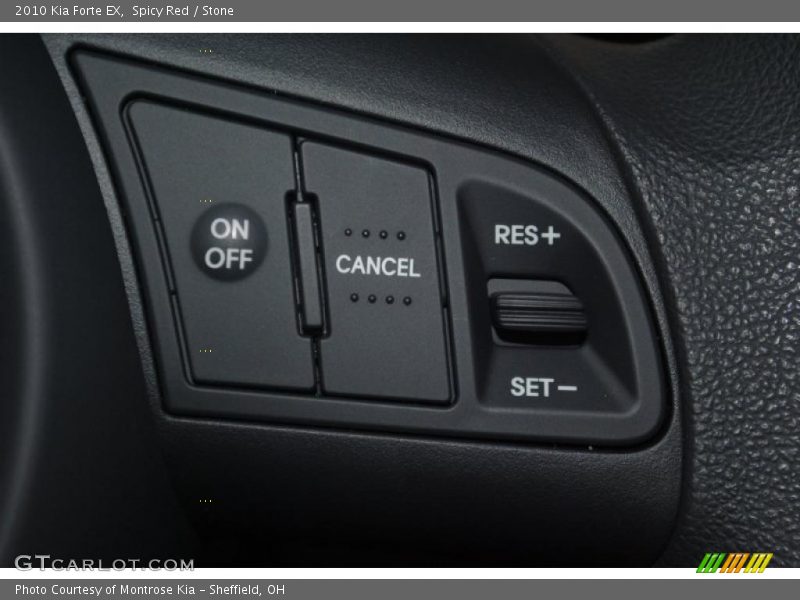 Spicy Red / Stone 2010 Kia Forte EX