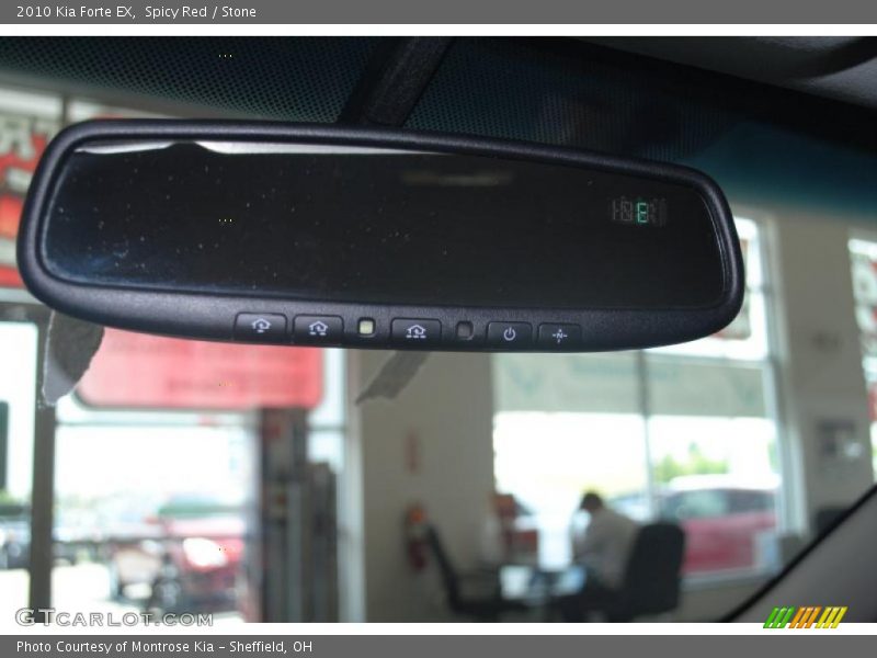 Spicy Red / Stone 2010 Kia Forte EX