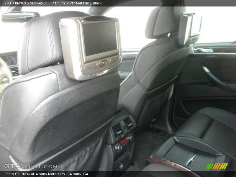 Titanium Silver Metallic / Black 2010 BMW X6 xDrive50i