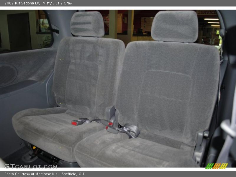 Misty Blue / Gray 2002 Kia Sedona LX