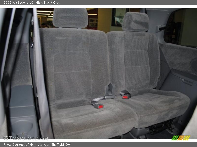 Misty Blue / Gray 2002 Kia Sedona LX