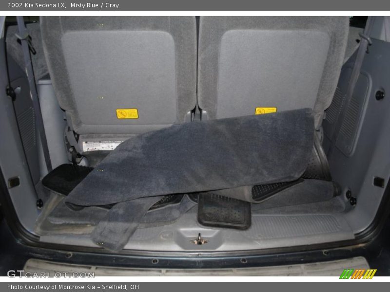 Misty Blue / Gray 2002 Kia Sedona LX