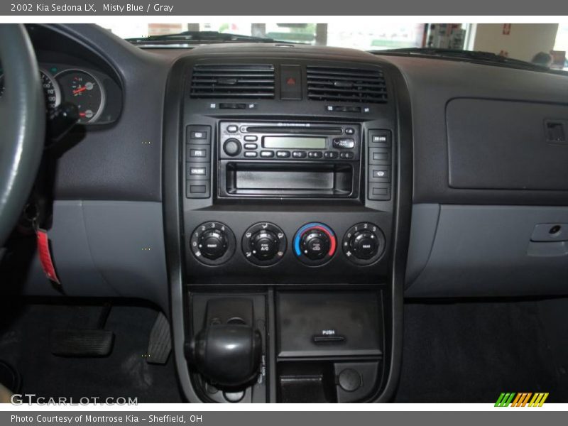 Misty Blue / Gray 2002 Kia Sedona LX