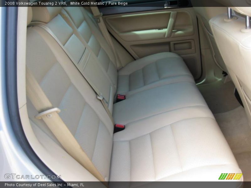 White Gold Metallic / Pure Beige 2008 Volkswagen Touareg 2 VR6