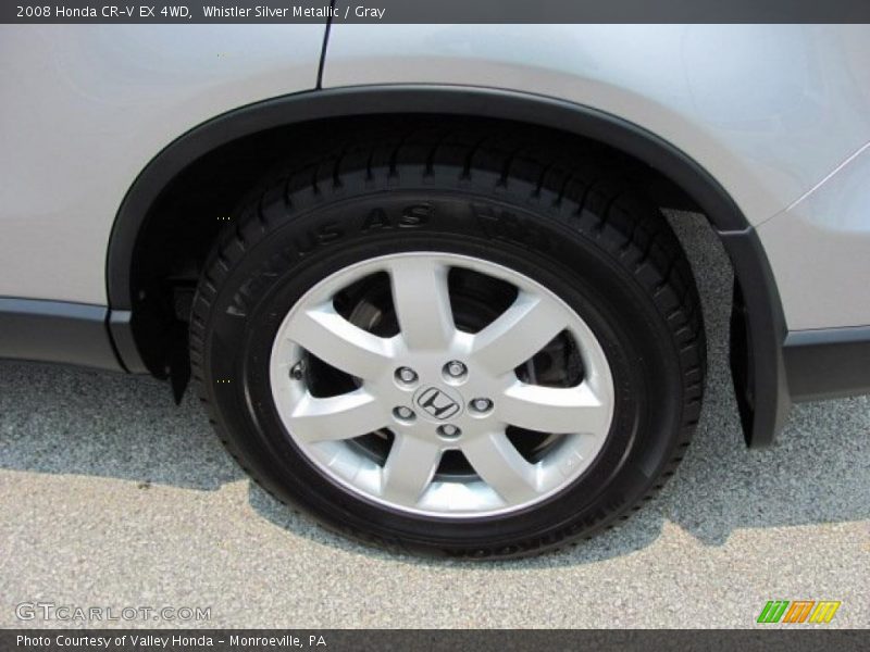Whistler Silver Metallic / Gray 2008 Honda CR-V EX 4WD