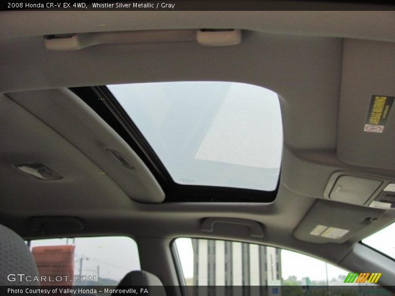 Whistler Silver Metallic / Gray 2008 Honda CR-V EX 4WD