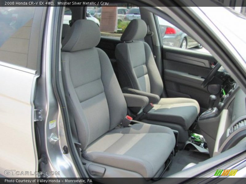 Whistler Silver Metallic / Gray 2008 Honda CR-V EX 4WD