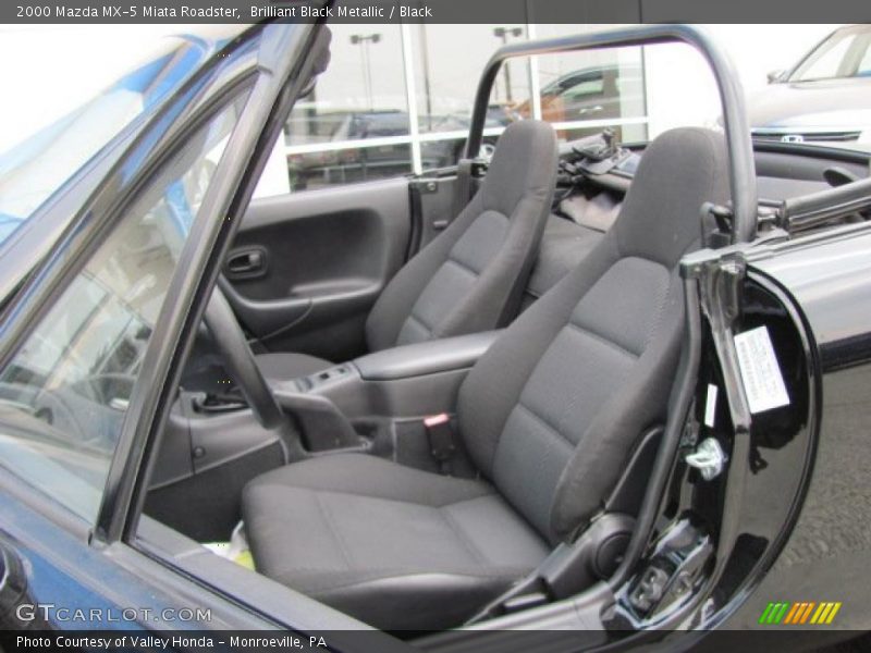 Brilliant Black Metallic / Black 2000 Mazda MX-5 Miata Roadster