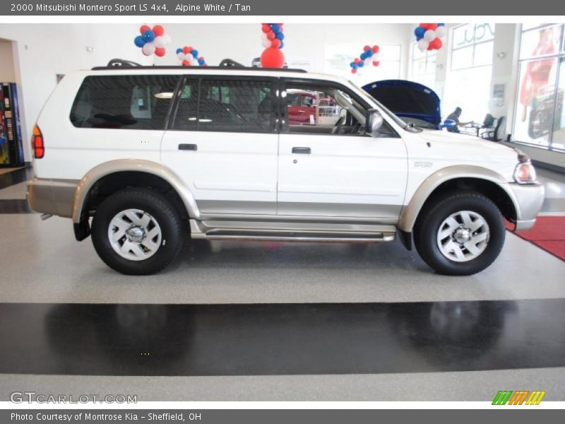 Alpine White / Tan 2000 Mitsubishi Montero Sport LS 4x4