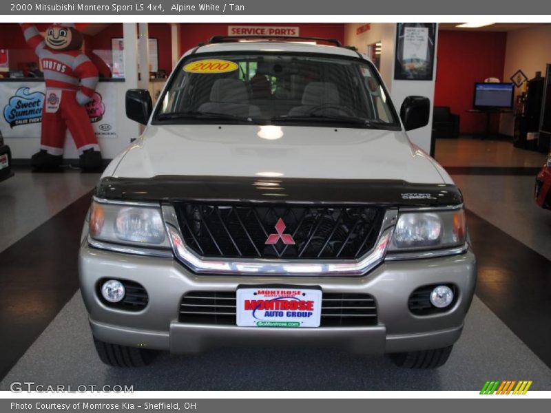 Alpine White / Tan 2000 Mitsubishi Montero Sport LS 4x4