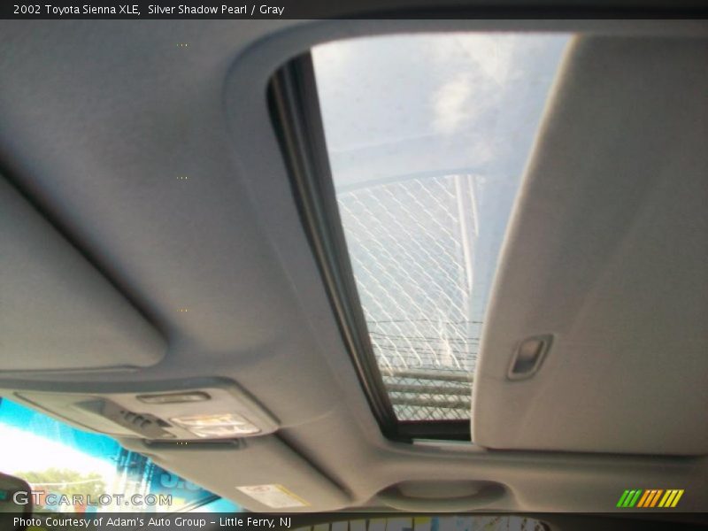 Silver Shadow Pearl / Gray 2002 Toyota Sienna XLE