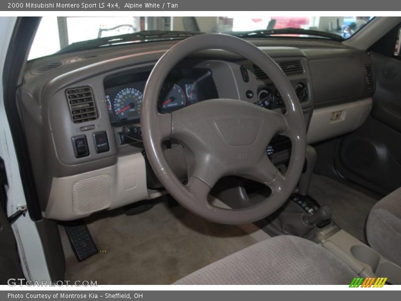 Alpine White / Tan 2000 Mitsubishi Montero Sport LS 4x4
