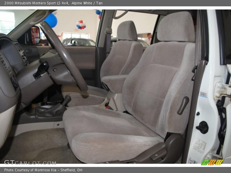 Alpine White / Tan 2000 Mitsubishi Montero Sport LS 4x4