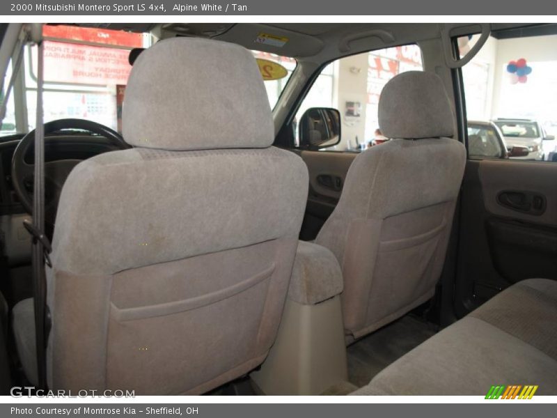 Alpine White / Tan 2000 Mitsubishi Montero Sport LS 4x4
