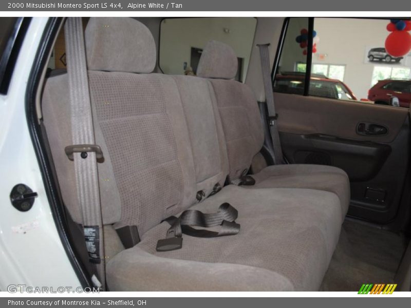 Alpine White / Tan 2000 Mitsubishi Montero Sport LS 4x4