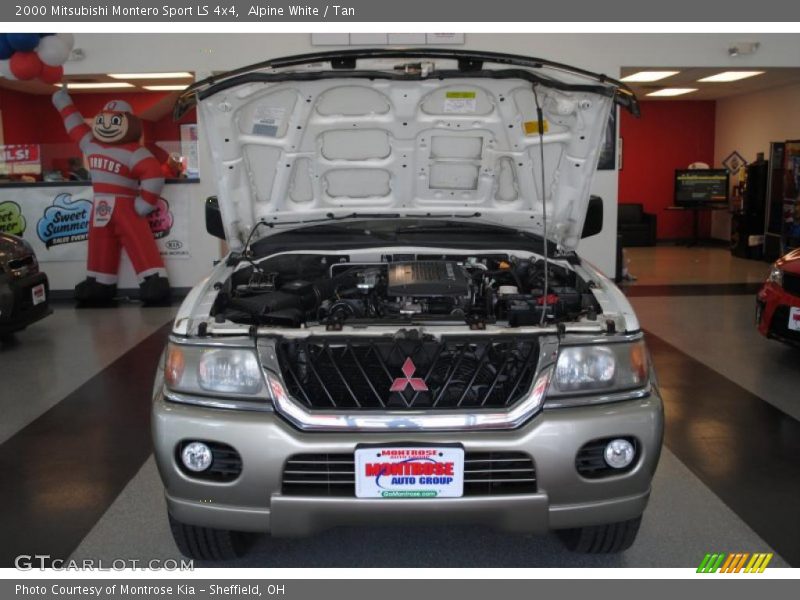 Alpine White / Tan 2000 Mitsubishi Montero Sport LS 4x4