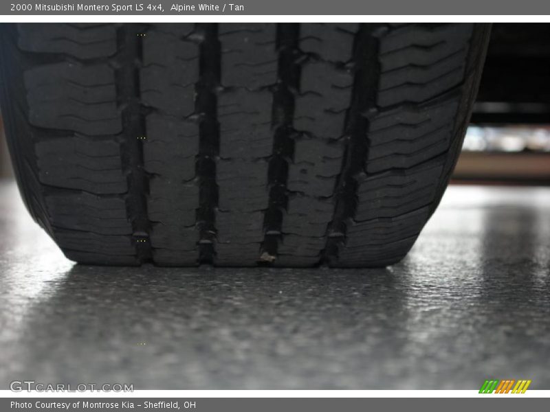 Alpine White / Tan 2000 Mitsubishi Montero Sport LS 4x4