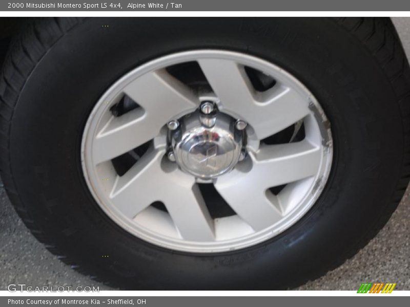 Alpine White / Tan 2000 Mitsubishi Montero Sport LS 4x4