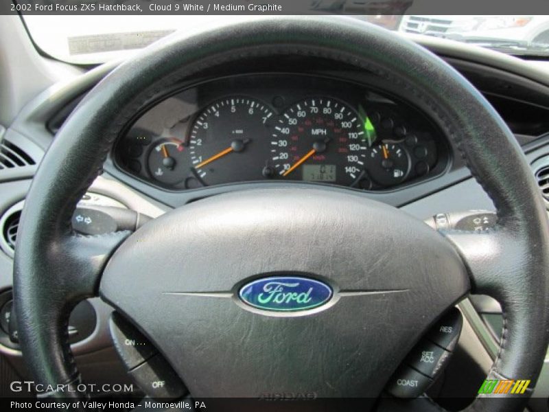 Cloud 9 White / Medium Graphite 2002 Ford Focus ZX5 Hatchback